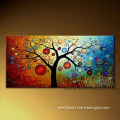 Large Canvas Tree Oil Painting for Wall Decoration (LA1-039)